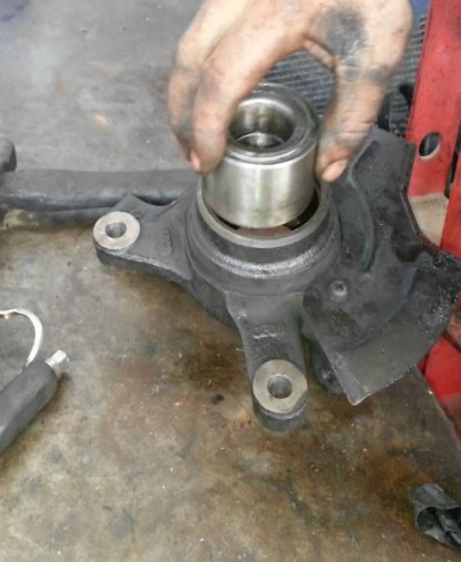 Cambio de rulimanes de la rueda