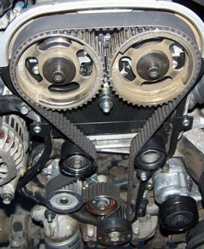 Cambio banda de distribución simple