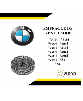 EMBRAGUE DE VENTILADOR PARA BMW