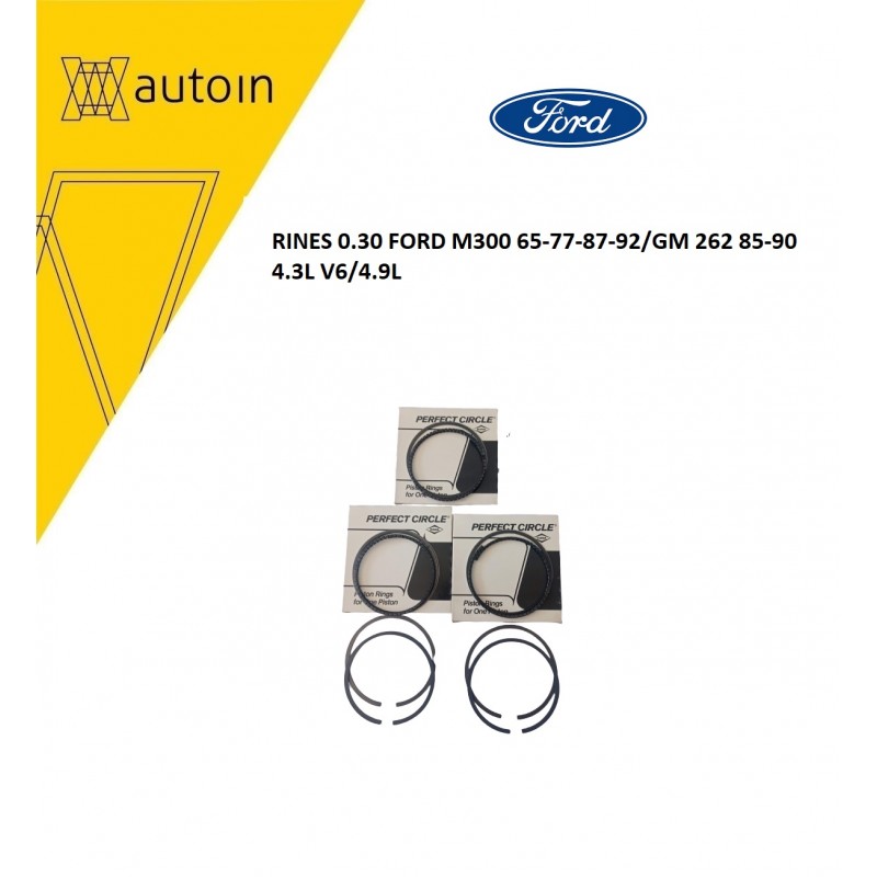 RINES 0.30 FORD M300 65-77-87-92/GM 262 85-90/ 4.3L V6/4.9L