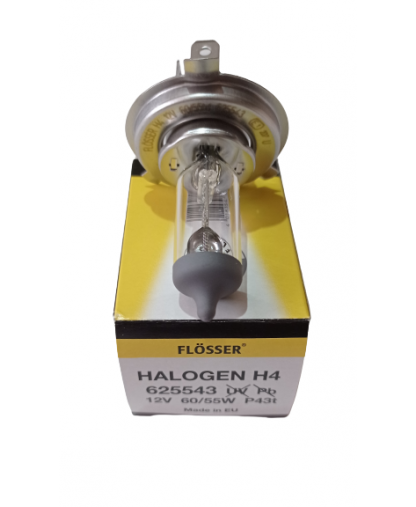 Foco Halogeno H4 12V 60/55W Flosser