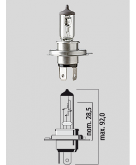 Halógeno H4 12V 60/55W